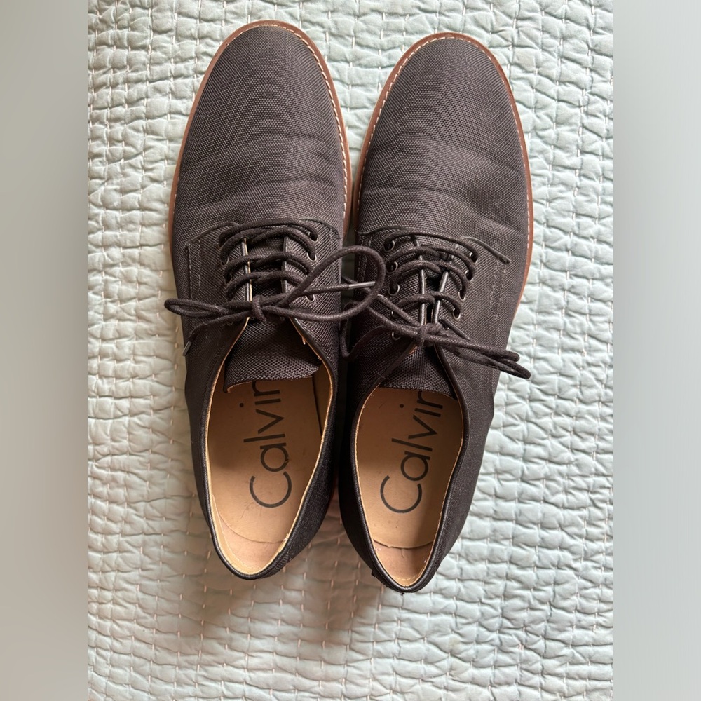 Calvin Klein black oxford shoes. Size 11
